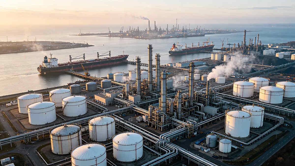 Europe Petrochemical Hubs Concentrated in ARA and Rhine Clusters