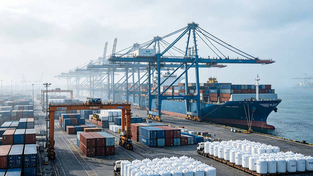 China PVC Imports Fall in April 2026, Exports Drop Sharply MoM