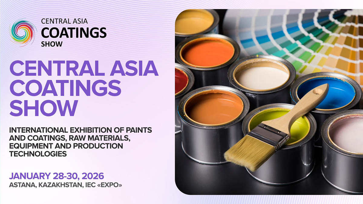 Major Industrial Event in Central Asia - Central Asia Coatings Show 2026