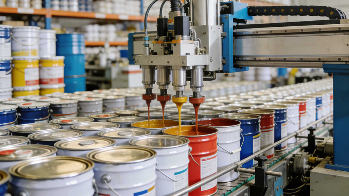 China Coatings Industry 2025: Output Down, Profits Rise