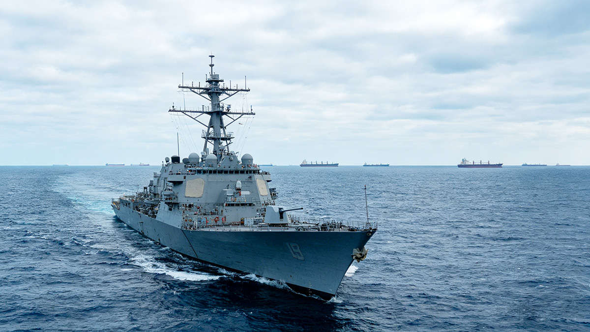 Trump Says U.S. Controls Strait Of Hormuz As Iran Tensions Rise