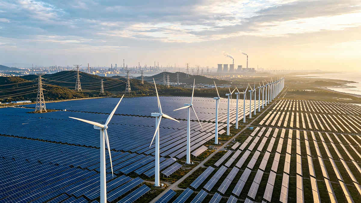 China's Non-Fossil Power Capacity Overtakes Coal in Historic Shift