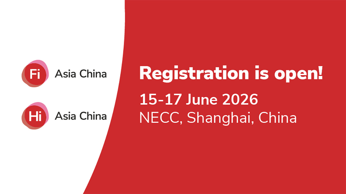 Unlock the Future of Health and Food Innovation: Hi & Fi Asia-China 2026 Pre-Registration Now Open