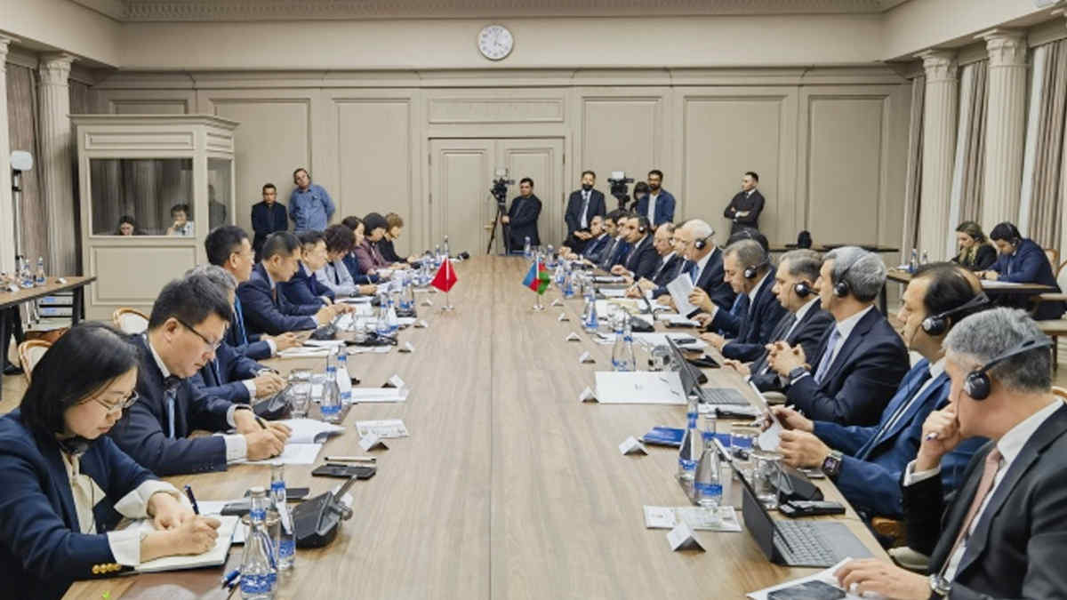 China and Azerbaijan Hold 10th Intergovernmental Economic and Trade Cooperation Meeting in Baku