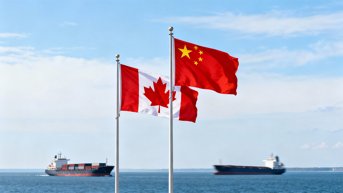 China, Canada Sign New Trade Roadmap, Cut EV and Farm Tariffs